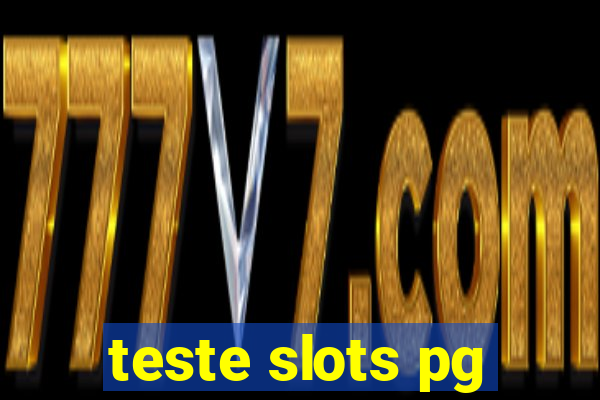 teste slots pg